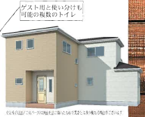 蓮田市江ヶ崎　新築2 　外観　